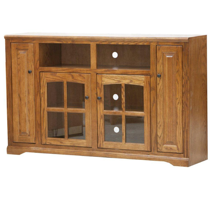 Millwood Pines Portia Solid Wood TV Stand for TVs up to 88" Wayfair